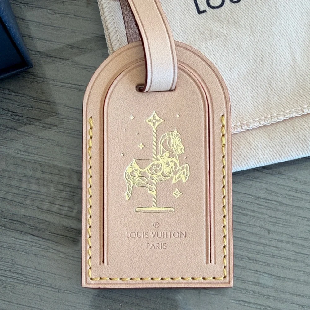💯 Authentic Louis Vuitton luggage tag - Picture 2 of 5